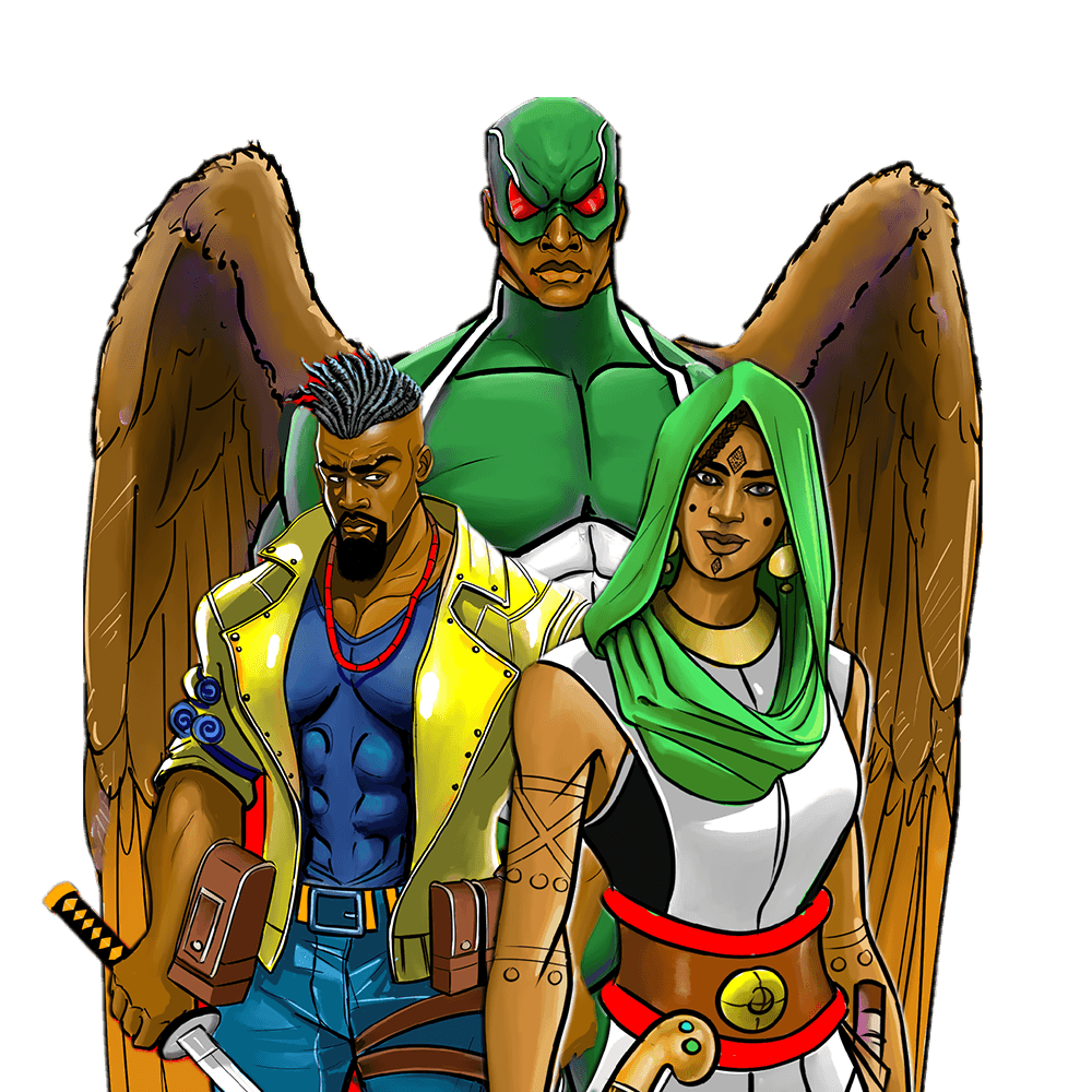 Featured Modin Comics character